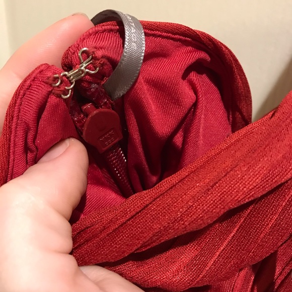 Halston Heritage Red Dress - Picture 5 of 6